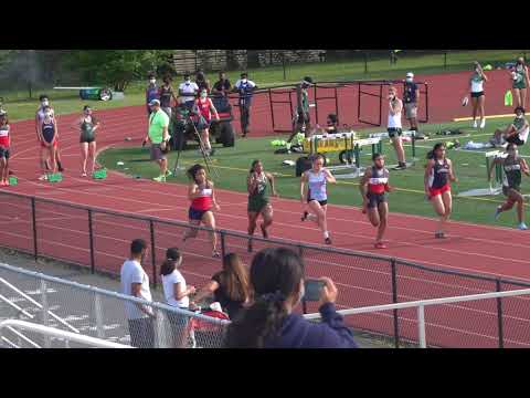 Freshman Allison Gardner finished 3rd in District 100m dash