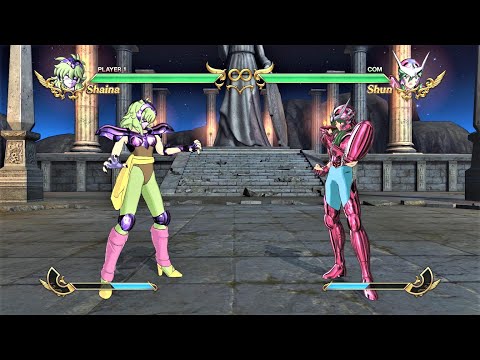 Ophiucus Shaina vs Andromeda Shun (Hardest AI) - Saint Seiya: Soldiers' Soul