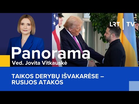 Taikos derybų išvakarėse – Rusijos atakos | Panorama | 2025-12-27
