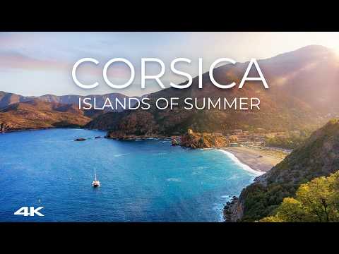 🇫🇷 Corsica in 4K 🌊 | Aerial Paradise by Drone 🚁 | Islands of Summer 🏝️