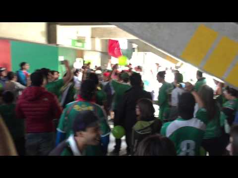 "El día en que me muera..." Barra: Los Tanos &bull; Club: Audax Italiano