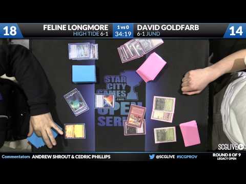 SCGPROV - Legacy - Round 8 - Feline Longmore vs David Goldfarb