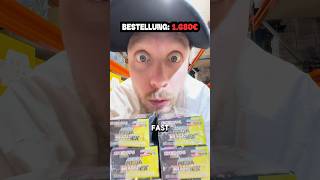 POV: 4.300€ Pokemon BESTELLUNG PACKEN für SAMUEL!😱 #pokemon #pokemontcg #fyp
