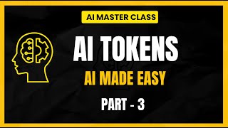 AI Tutorials For Beginners |What are Tokens? | Ai Tokens Explained 2026 #aitutorialforbeginners
