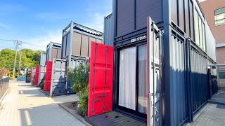 Staying at Japan’s Unique Two-story Container Hotel| HOTEL R9 🏨