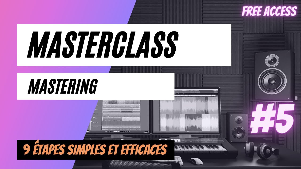 Comment Faire le Mastering d'une Prod  ?
