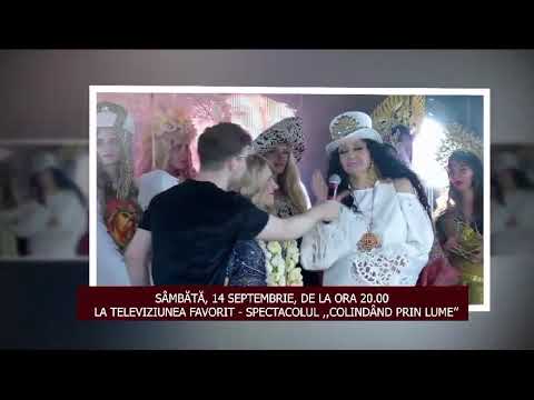 Larisa Ghiderman - Lansarea albumului  "Colindând prin lume" Favorit TV