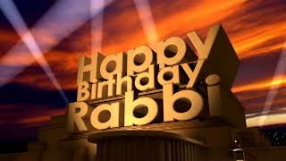 Happy Birthday Rabbi