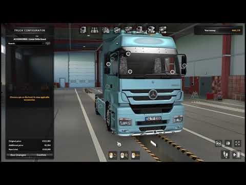 Euro Truck Simulator 2 - Mercedes Axor 1840 Mp3 Reworked 1.37