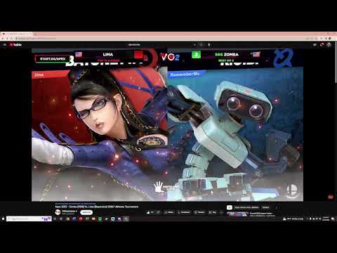 Apex 2022 - Zomba (ROB) Vs. Lima (Bayonetta) CASTED SSBU Ultimate Tournament (VGBootCamp)