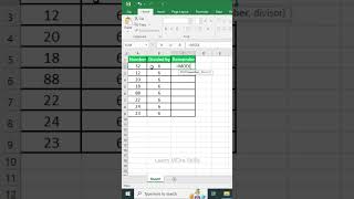 MOD Function in Excel | Find Remainders & Identify Patterns