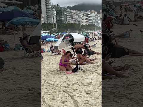 Copacabana beach brazil 🌴🇧🇷