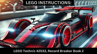 LEGO INSTRUCTIONS: Build the 42033 Record Breaker! 🏁✨ (Step-by-Step Flip Through) Book  2