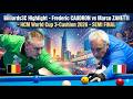 Billiards3C Highlight Frederic CAUDRON Vs Marco ZANETTI HCM World Cup 3 Cushion 2026 SEMI F