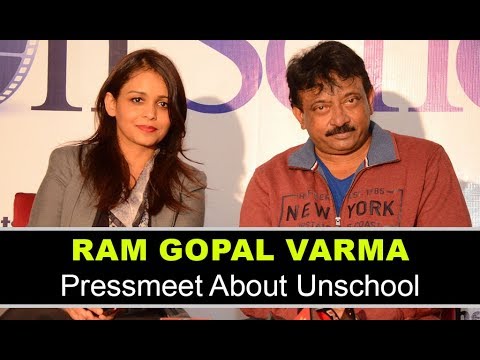 Ram Gopal Varma Pressmeet About Unschool