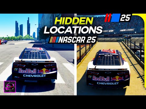 NASCAR 25 Hidden Locations