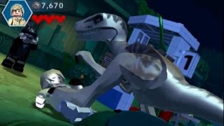 LEGO Jurassic World (3DS/Vita) - 100% Guide - The Lost World: Jurassic Park (Stages 10-18)