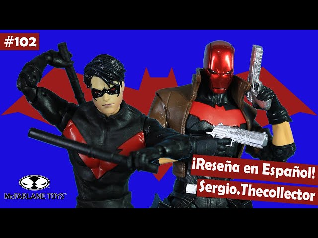 Vídeo relacionado con BATMAN - FIGURA BATMAN 30 CM DE RED HOOD- DC COMICS - Muñeco Red Hood 30 cm Articulado - 6065136 - Superhéroes Juguetes niños 3 años +