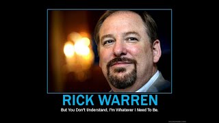 Rick Warren Exposed (Seeker Sensitive Documentary)