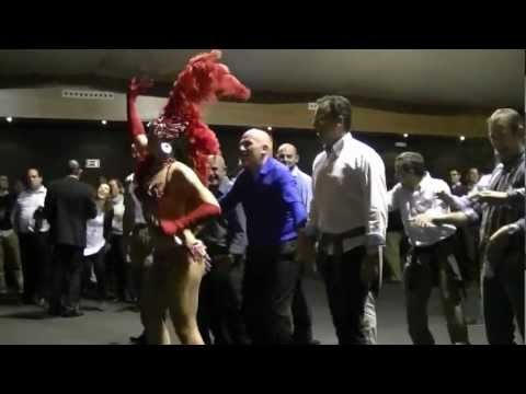 Animacion cena de fin de año empresa 2011