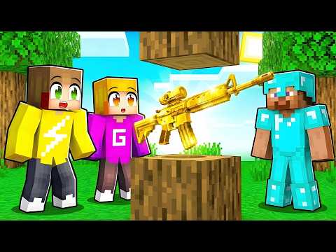 Drops Zijn WAPENS In Minecraft!