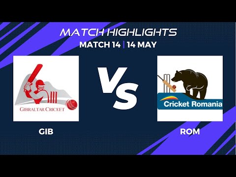 Match 14 - GIB vs ROM | Highlights | ECI Valletta Cup T20I, Malta Day 5 | ECI22.020
