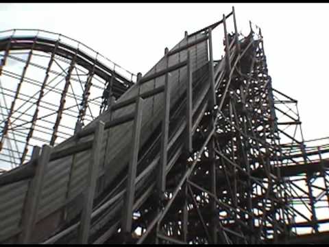 Balder Wooden Roller Coaster POV Liseberg, Sweden