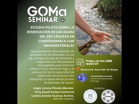 Estudio piloto de remediación del río Cáqueza con nanomateriales en Cundinamarca