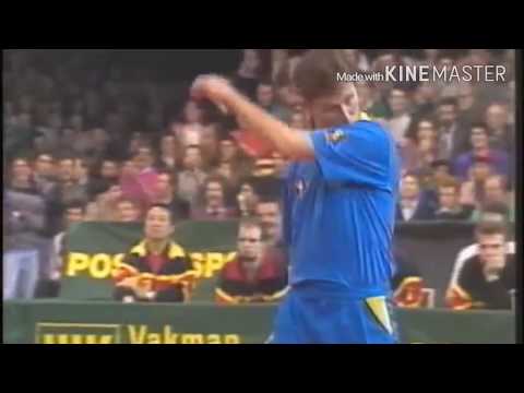 Table Tennis Waldner vs Saive 1989~1996