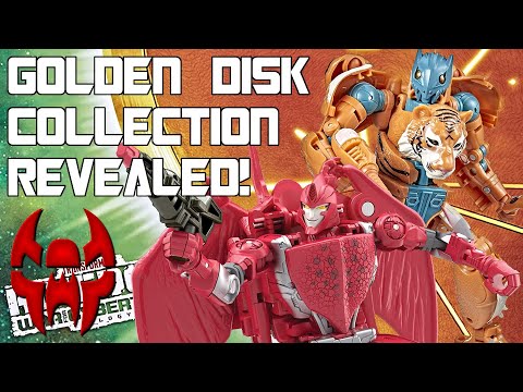 Transformers Kingdom Golden Disk Collection REVEALED!