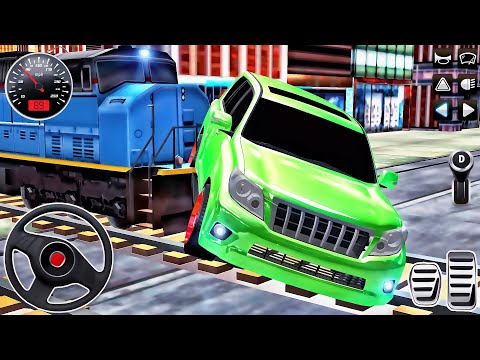 Prado Car Adventure Simulator - 4x4 SUV City Jeep Driver and Trains  - Best Android GamePlay #2