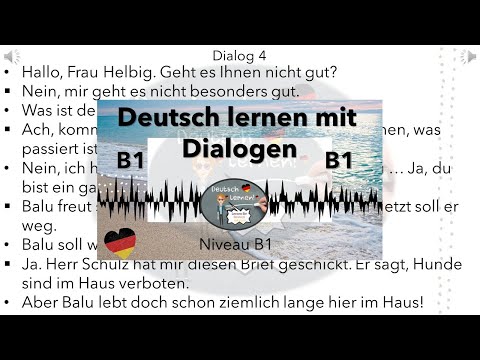 Dialoge B1  | Deutsch lernen durch hören | 9 |