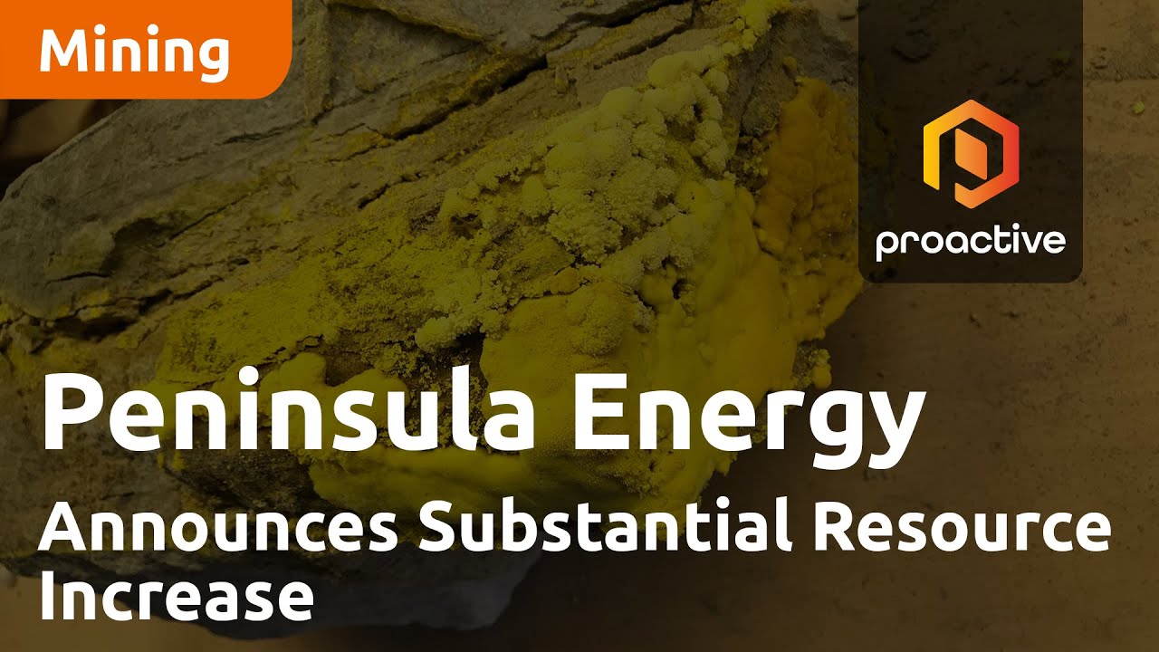Peninsula Energy Announces Substantial Resource Increase at Wyoming Uranium Projects