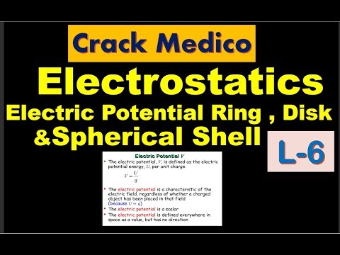 #Electrostatics||#Lecture-6||#Electric #Potential |For NEET-19||By-Crack Medico Video