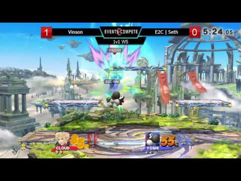 E2C Arena #1 Winners Semis – Vinson (Cloud) vs. E2C l Seth (Yoshi)