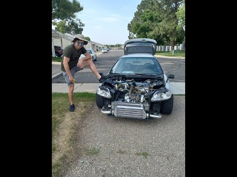MADE 400HP ON THE BONE STOCK H22 AND THEN IT BLEW UP