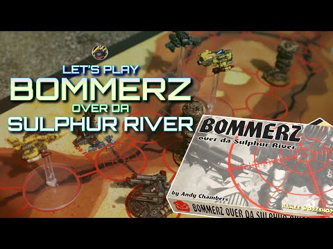 Bommerz Over Da Sulphur River (1998) - Let's play old GW Board Games