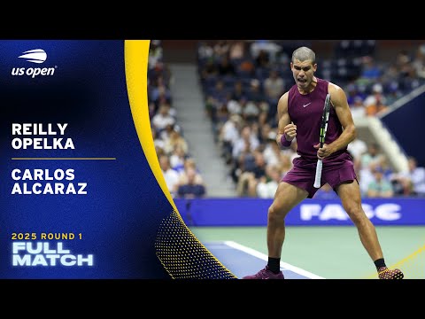 Reilly Opelka vs. Carlos Alcaraz Full Match | 2025 US Open Round 1