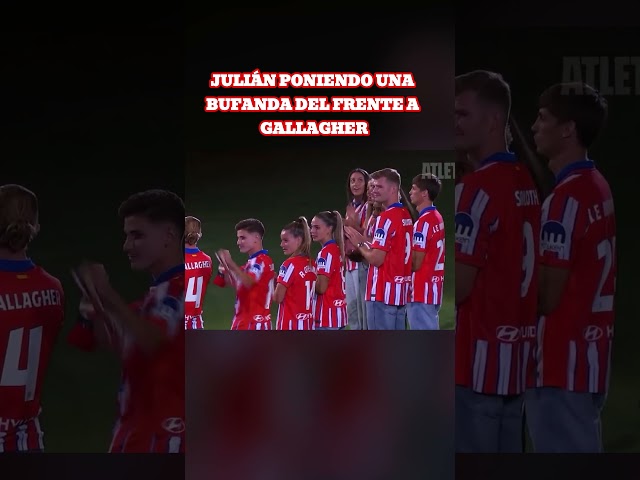 Vídeo relacionado con Atlético de Madrid 1903 - Bufanda Firma Julián Alvarez