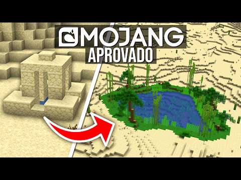 I created the structures that Mojang never created.