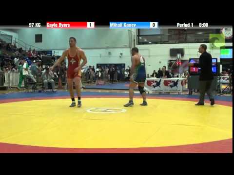 97 KG SF - Cayle Byers (TMWC) vs. Mihail Ganev (Bulgaria)