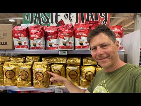 Going Shopping for Espresso Beans in an Italian Supermarket!