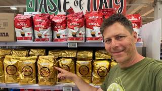 Going Shopping for Espresso Beans in an Italian Supermarket!