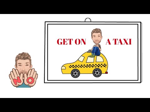English Tutor Common Errors (13) Do You make This Common Mistake with the Word Taxi ?  (Animated)