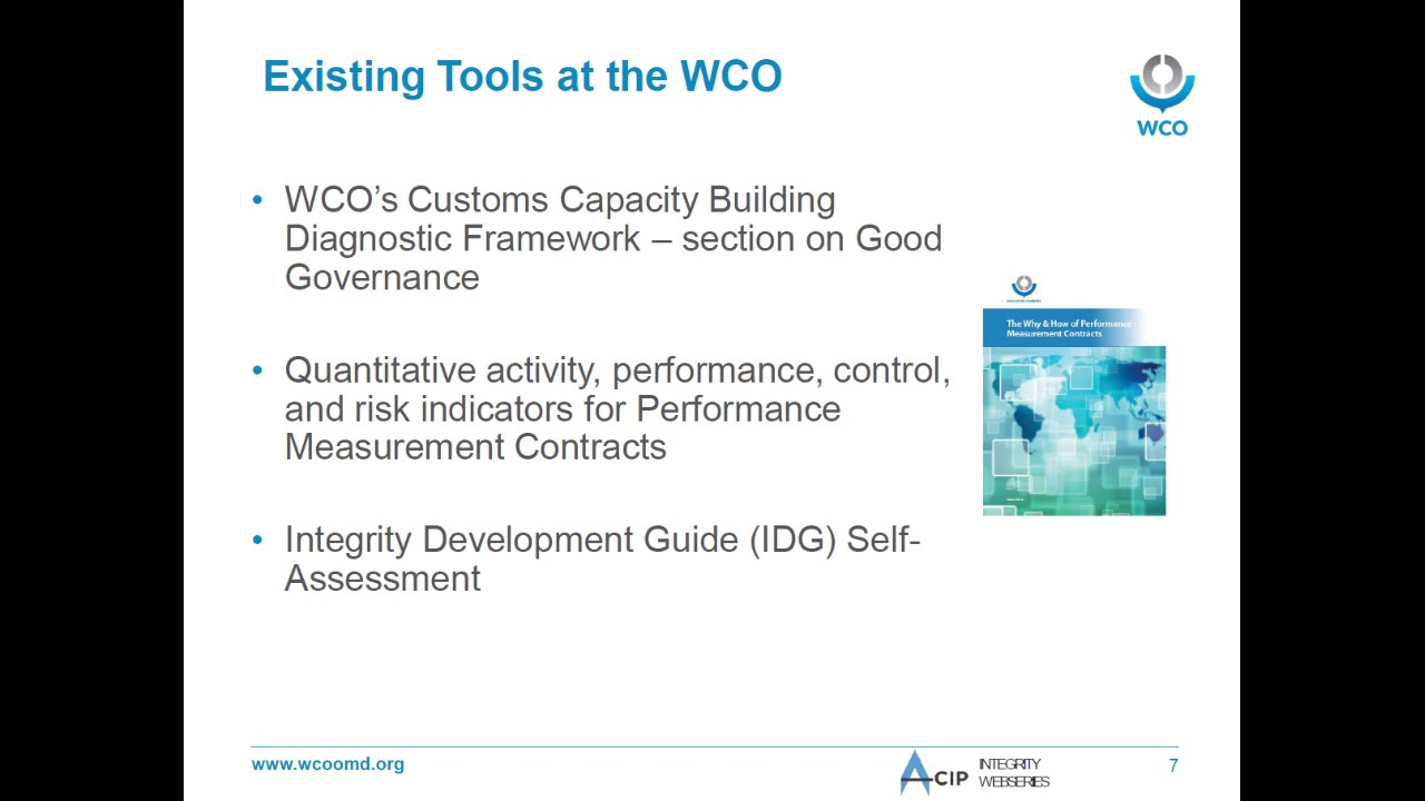 WCO Integrity Webseries: How do we measure corruption?