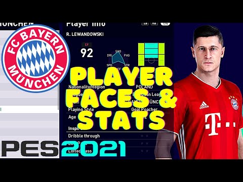 PES 2021 | FC Bayern Munich | Player Faces & Stats