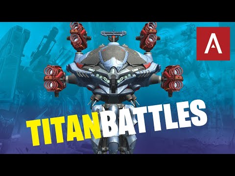 🔴 War Robots - Titan Battles with Max Nodens, Ao Ming, Arthur on My Own Account WR Live Gameplay