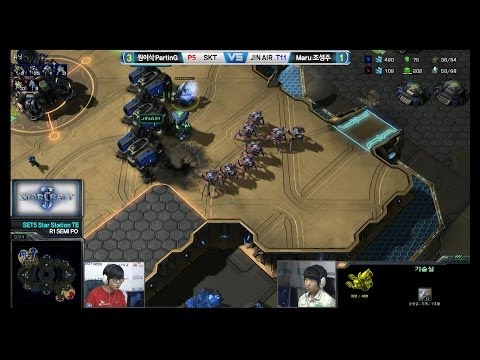 [SPL2014] PartinG(SKT1) vs Maru(JINAIR) Set5 Star-Station -EsportsTV,SPL2014