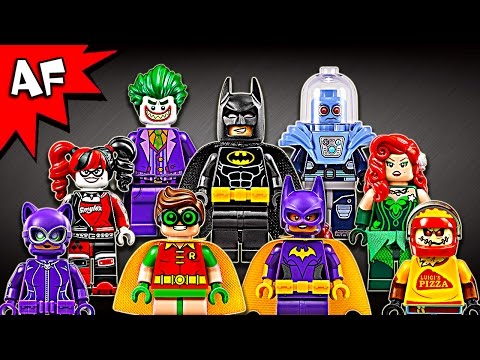 Lego Batman Movie Minifigures 2016 Complete Collection Review