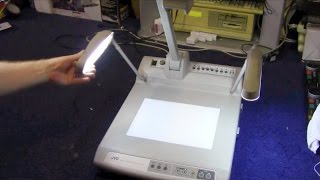 Visualiser Review: JVC Visual Presenter AV-p700 (Circa 2000)